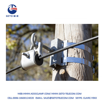 Bulloni di installazione gratuiti / Morsetto di sospensione con cinturino in acciaio 12 KN