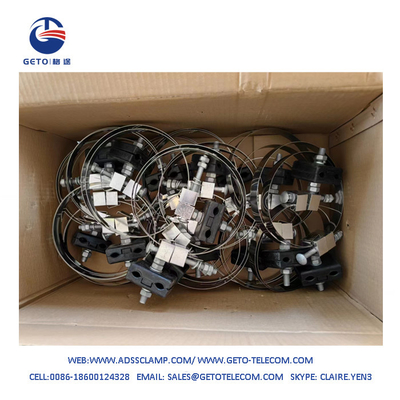 ADSS Silver Down Lead Clamp Nylon personalizzabile anticorrosione