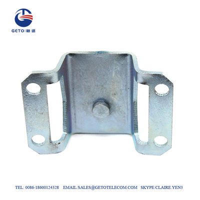 Morsetto galvanizzato di Bolt di gancio dell'acciaio USC FTTH 1.5KN 64.5x65x54.5mm
