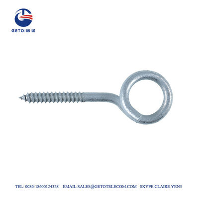 gancio all'aperto della vite della treccia dell'ancora 500N del cavo della fibra ottica di 6x20mm