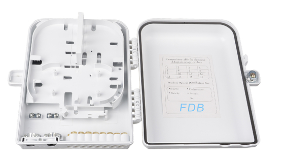 24 scatole di distribuzione della scatola terminale FTTH di Access della fibra del centro