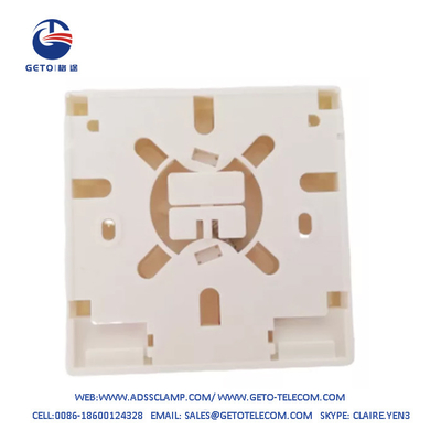 Sbocco di parete a fibra ottica dell'incavo del ODM dell'OEM 86×86×25mm
