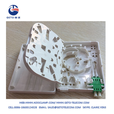 Incavo a fibra ottica dello sbocco di Mini Fiber Optic Organizers Wall di 2 ABS dei porti