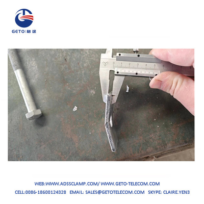 UPB Steel Band Pole Bracket 13Kn per pali in legno, cemento e metallo