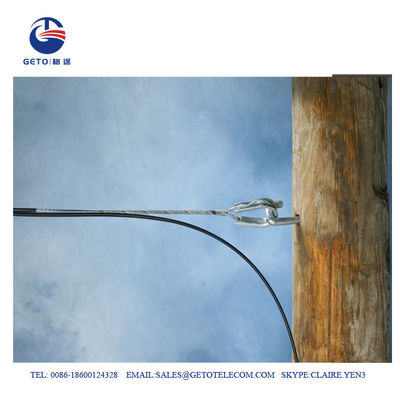Collare del cavo elicoidale di nylon di PDE FTTH PLP standard Armor Rods