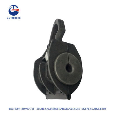 Clip d'acciaio del cavo a fibre ottiche di FTTH 2KN 8mm HDG ADSS