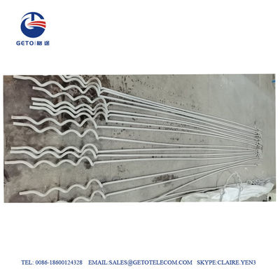 ammortizzatori di vibrazione del diruttore di flusso d'aria di 11.72-14.30mm per il cavo di ADSS
