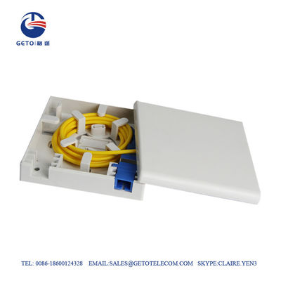 Sc di FTTH/scatola terminale IP65 della fibra dell'OEM della presa a muro piastra frontale dell'APC