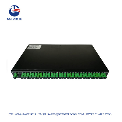 Plc a fibra ottica del supporto di scaffale del separatore di 1650nm 1×32