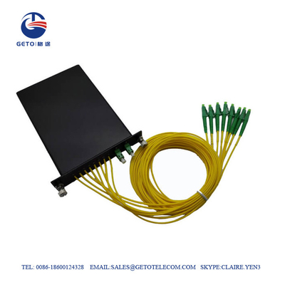 Separatore standard 0.9mm dello SpA della cassetta 2×8 di LGX per cavo a fibre ottiche