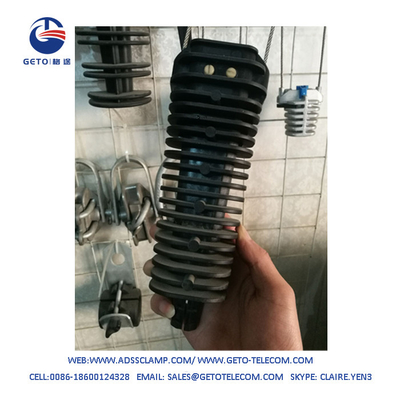 Morsetto aereo della rete ADSS dell'hardware resistente UV 6KN di 8-15mm